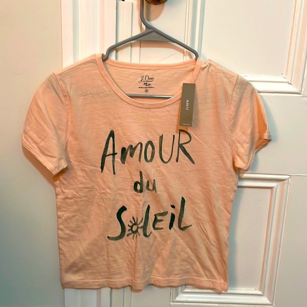 NTW J Crew Cropped Tee